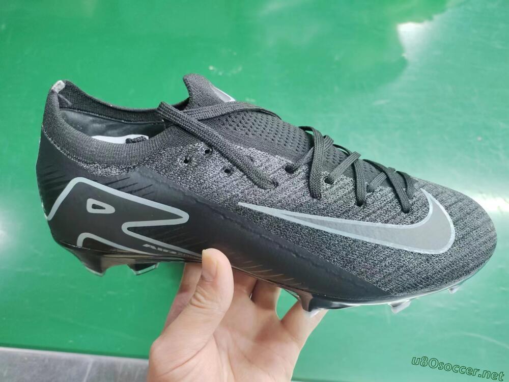 Men's Nike Air Zoom Mercurial Vapor 16 Elite FG Football Boots - Black/Black/Blue
