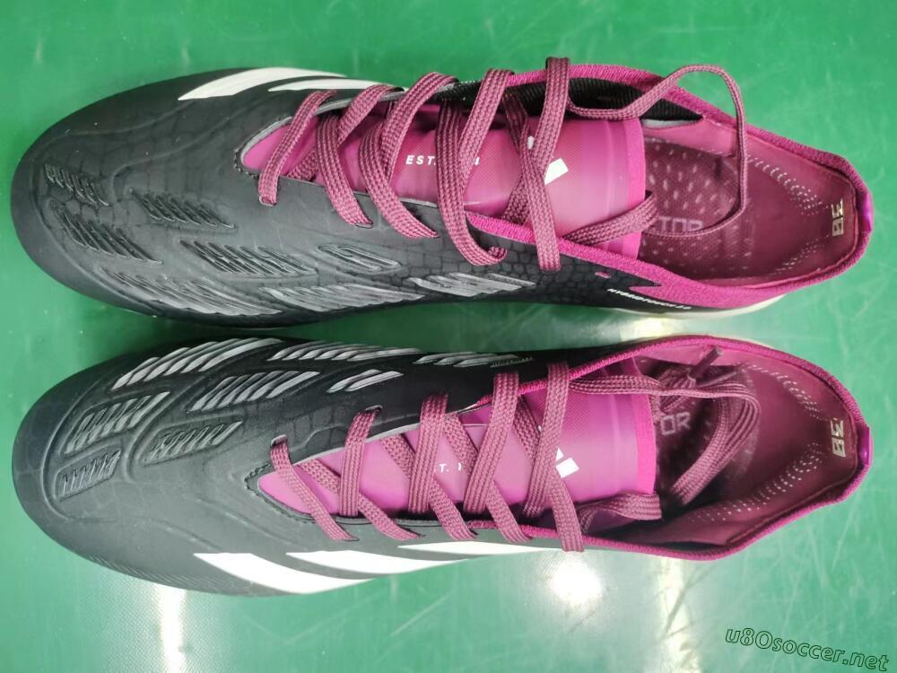 Men's Adidas Predator Accuracy.1 FG Football Boots - Black/White/Purple