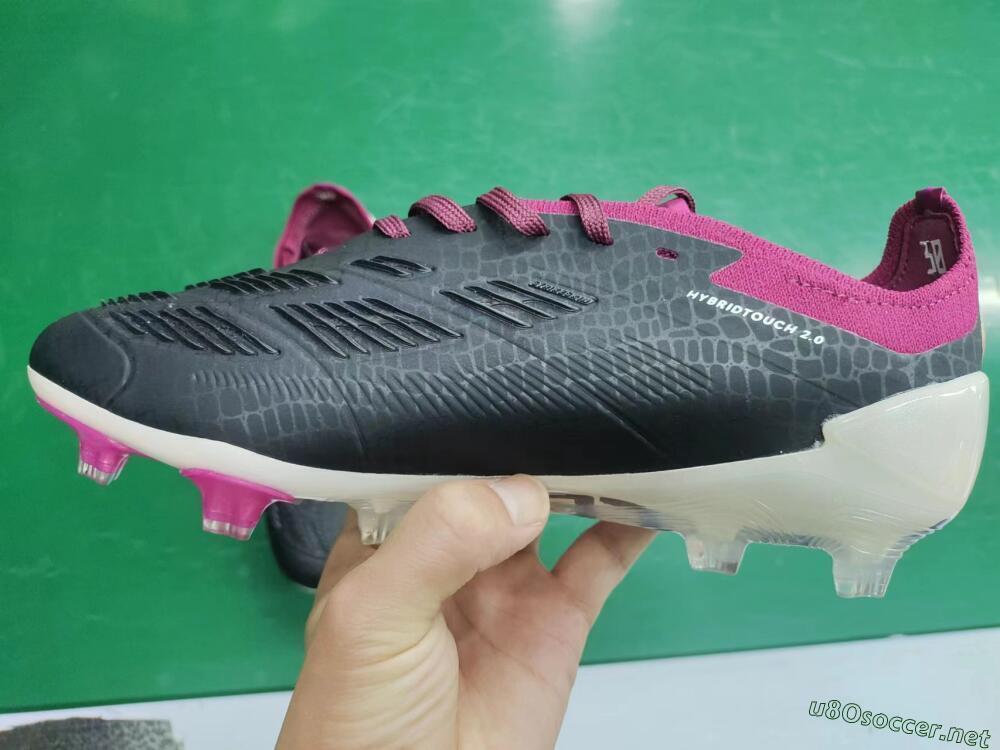 Men's Adidas Predator Accuracy.1 FG Football Boots - Black/White/Purple