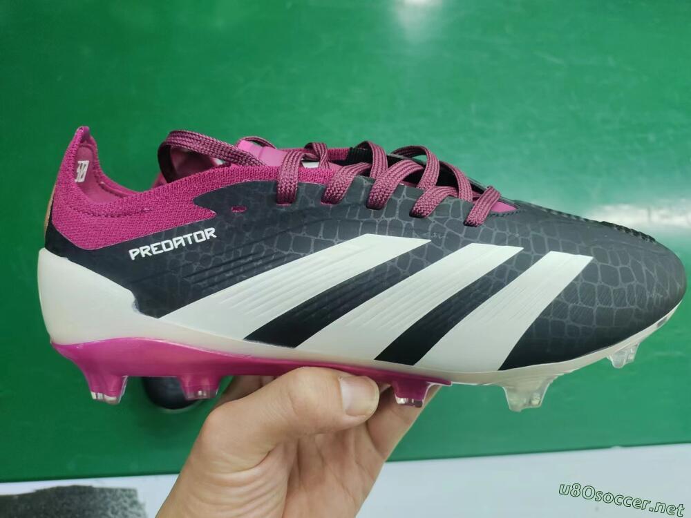 Men's Adidas Predator Accuracy.1 FG Football Boots - Black/White/Purple