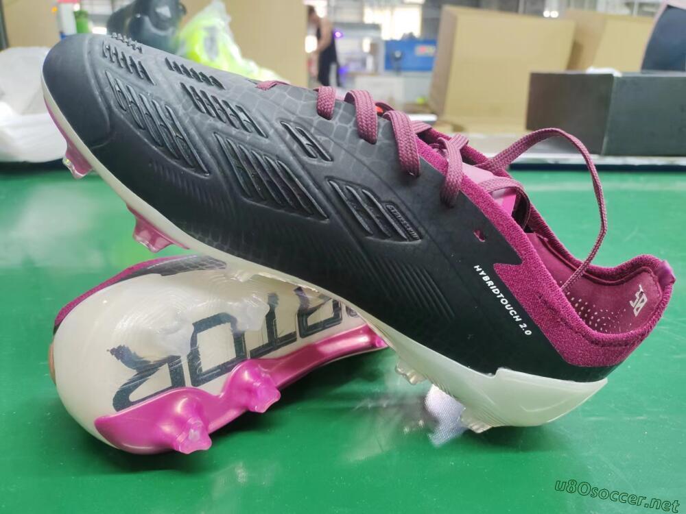 Men's Adidas Predator Accuracy.1 FG Football Boots - Black/White/Purple