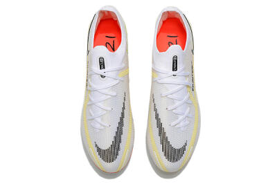 Men's Nike Phantom GT 2 Elite FG Football Boots - White/Yellow/Black