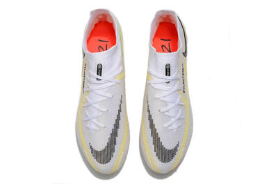 Men's Nike Phantom GT 2 Elite DF FG Football Boots - White/Yellow/Black
