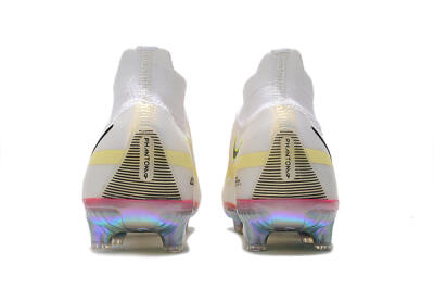 Men's Nike Phantom GT 2 Elite DF FG Football Boots - White/Yellow/Black