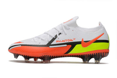 Men's Nike Phantom GT 2 Elite FG Football Boots - White/Red/Green