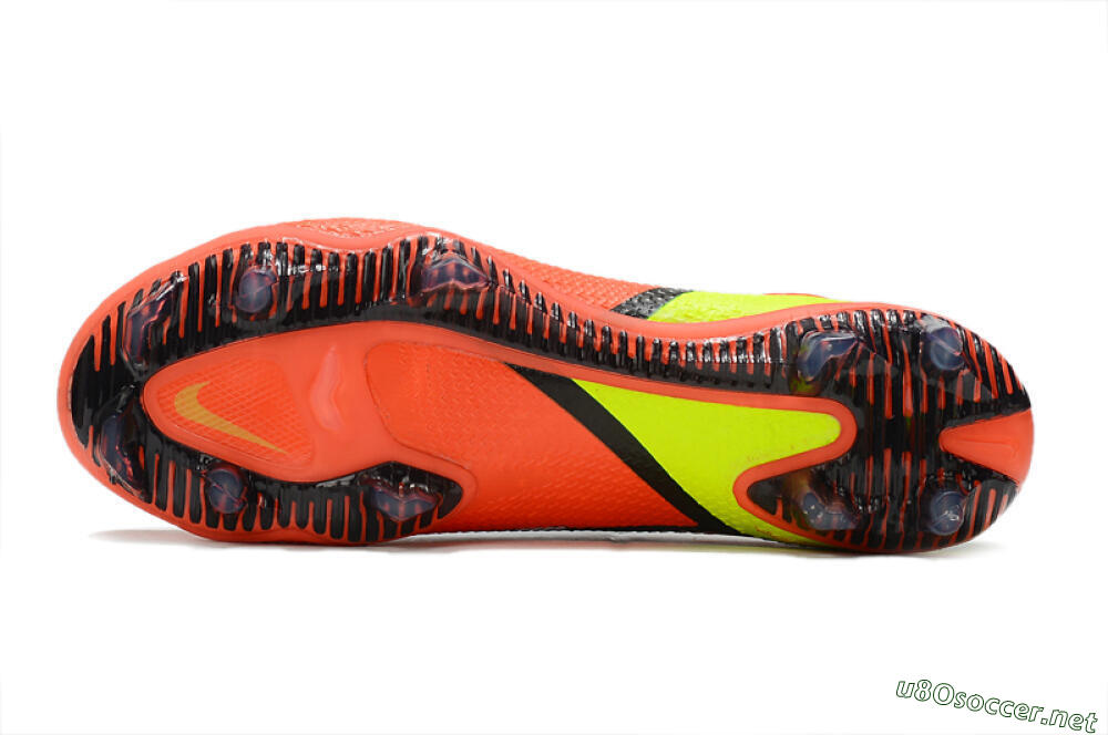 Men's Nike Phantom GT 2 Elite FG Football Boots - White/Red/Green 6