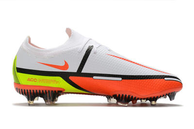 Men's Nike Phantom GT 2 Elite FG Football Boots - White/Red/Green