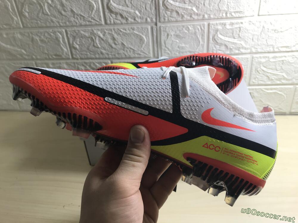 Men's Nike Phantom GT 2 Elite FG Football Boots - White/Red/Green