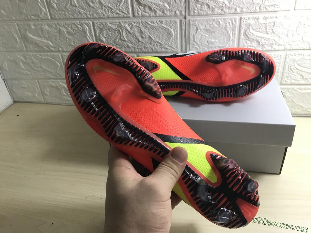 Men's Nike Phantom GT 2 Elite FG Football Boots - White/Red/Green
