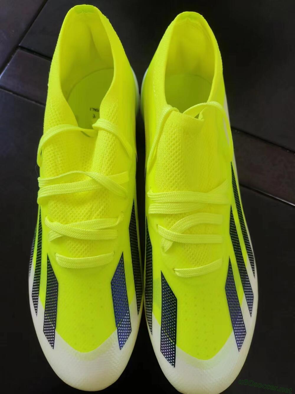 Men's Adidas X Crazyfast.1 FG Football Boots - Yellow/Black/Orange