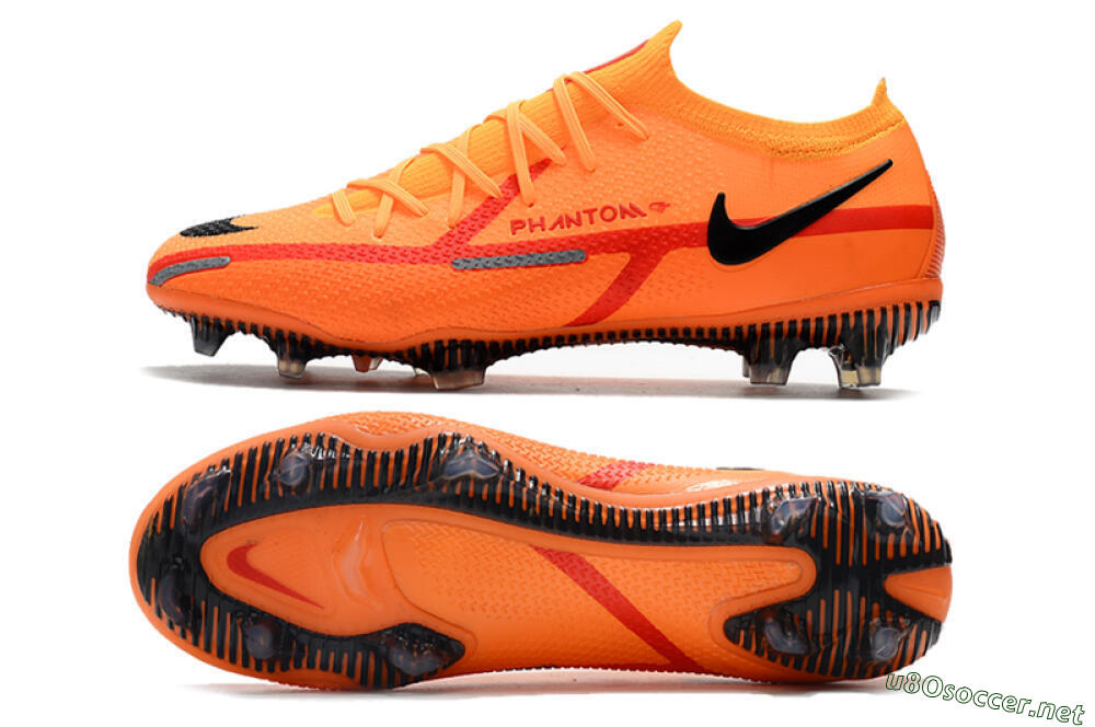 Men's Nike Phantom GT 2 Elite FG Football Boots - Orange/Black 1