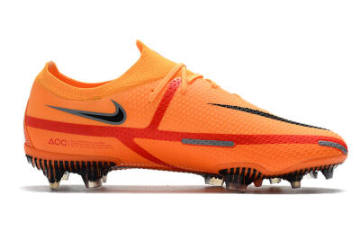 Men's Nike Phantom GT 2 Elite FG Football Boots - Orange/Black