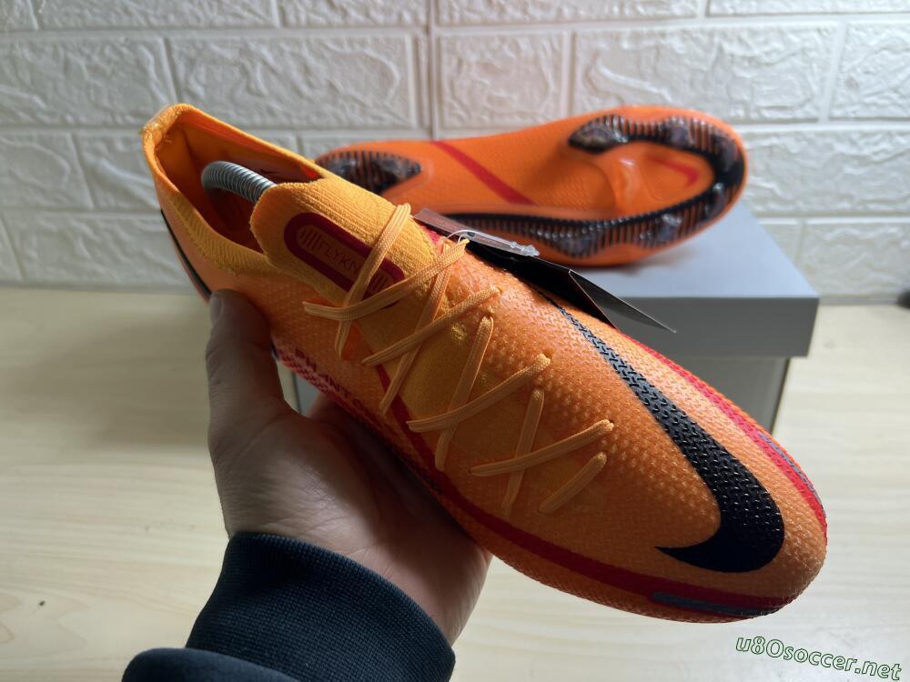 Men's Nike Phantom GT 2 Elite FG Football Boots - Orange/Black