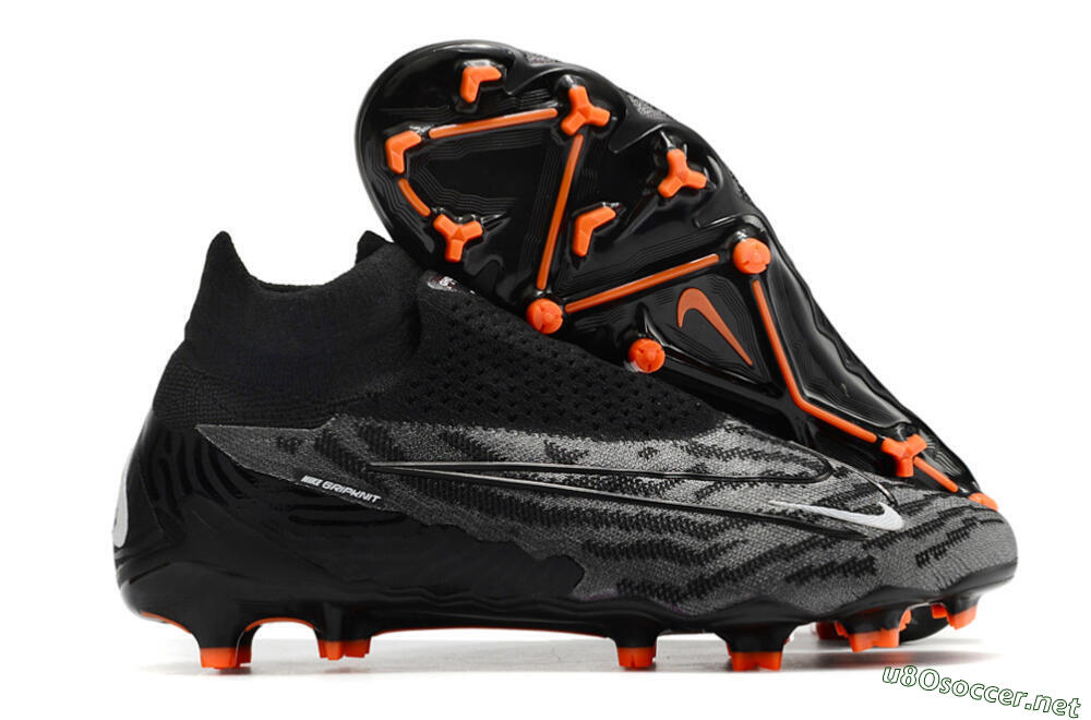 Men's Nike Phantom GX Elite DF FG Football Boots - Black/White 2