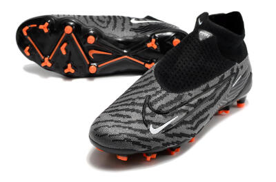Men's Nike Phantom GX Elite DF FG Football Boots - Black/White