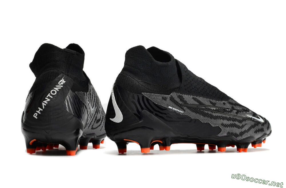 Men's Nike Phantom GX Elite DF FG Football Boots - Black/White 6