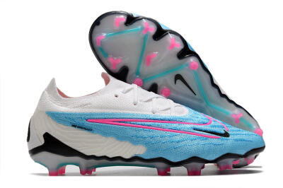 Men's Nike Phantom GX Elite FG Football Boots - Blue/White/Pink