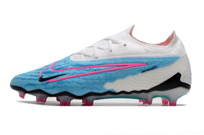Men's Nike Phantom GX Elite FG Football Boots - Blue/White/Pink