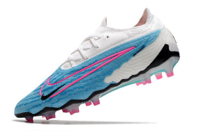 Men's Nike Phantom GX Elite FG Football Boots - Blue/White/Pink
