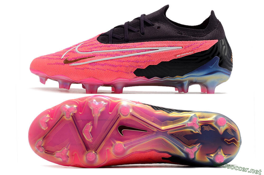 Men's Nike Phantom GX Elite FG Football Boots - Pink/Black 1