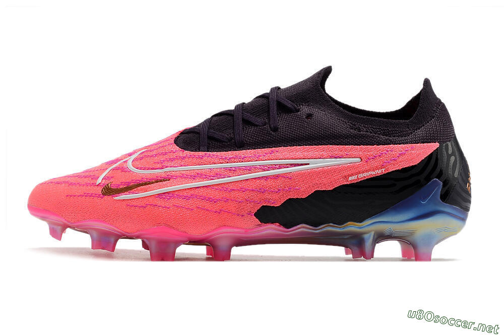 Men's Nike Phantom GX Elite FG Football Boots - Pink/Black 0