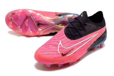 Men's Nike Phantom GX Elite FG Football Boots - Pink/Black