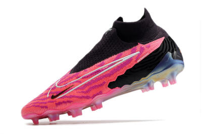 Men's Nike Phantom GX Elite DF Link FG Football Boots - Pink/Black