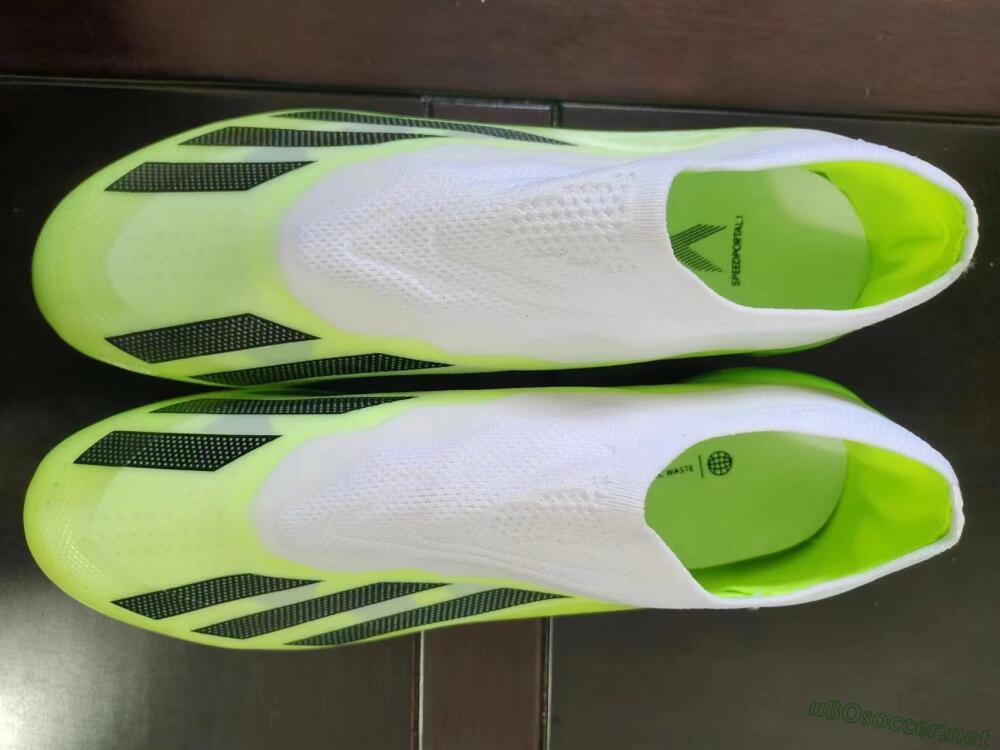Men's Adidas X Crazyfast.1 LL FG Football Boots - Green/Black/White