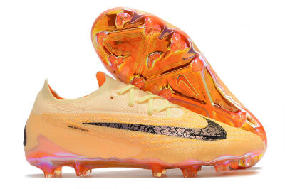 Men's Nike Phantom GX Elite FG Football Boots - Orange/Black