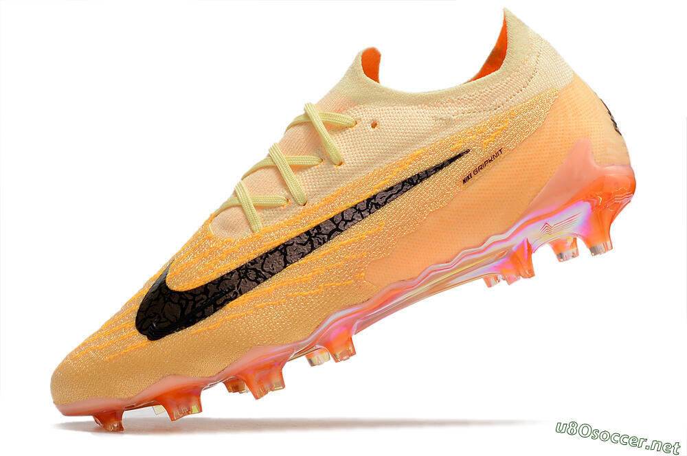 Men's Nike Phantom GX Elite FG Football Boots - Orange/Black 5