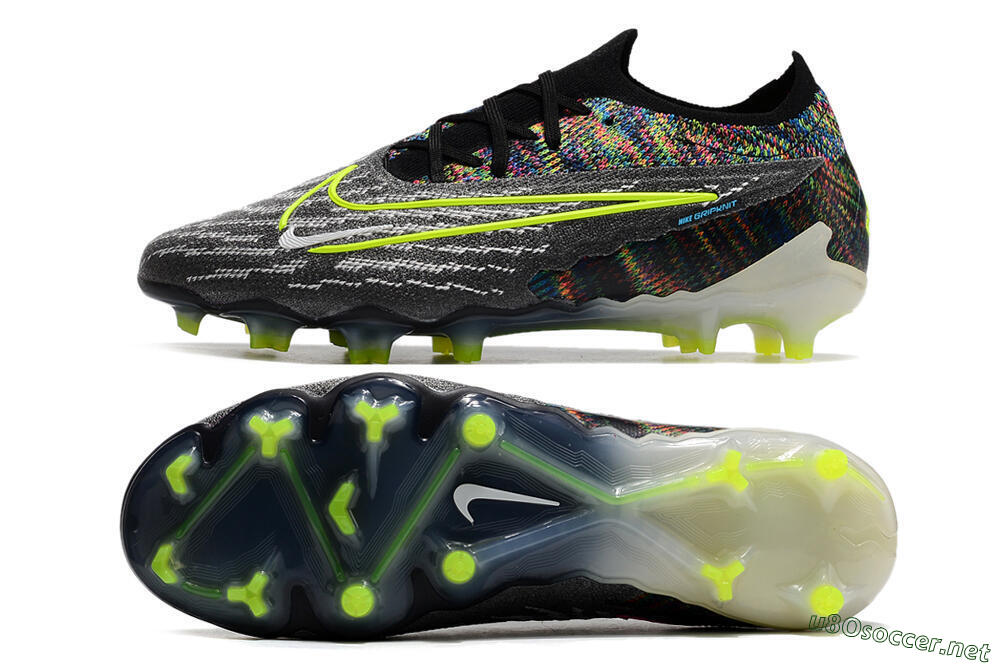 Men's Nike Phantom GX Elite FG Football Boots - Grey/Rainbow 1