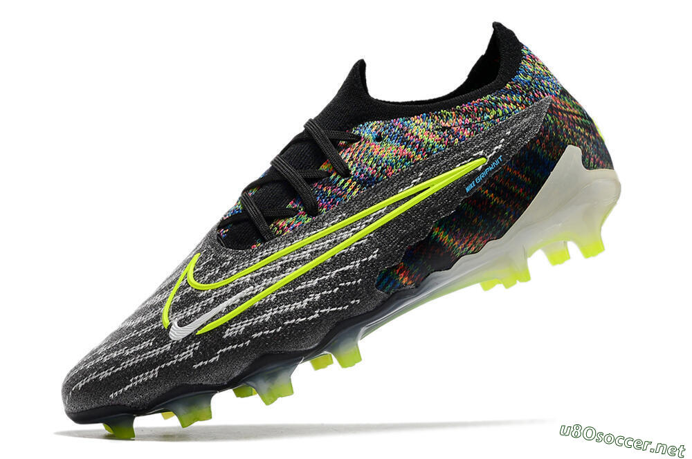 Men's Nike Phantom GX Elite FG Football Boots - Grey/Rainbow 5