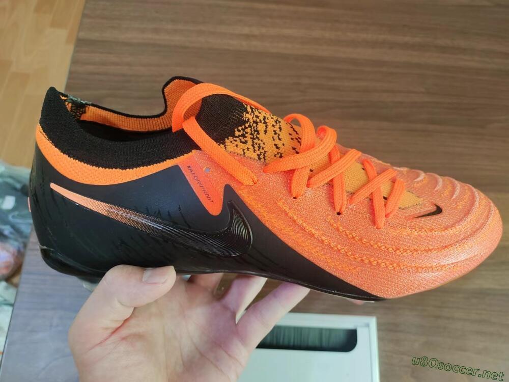 Unisex Nike Phantom Luna Elite FG Football Boots - Orange/Black