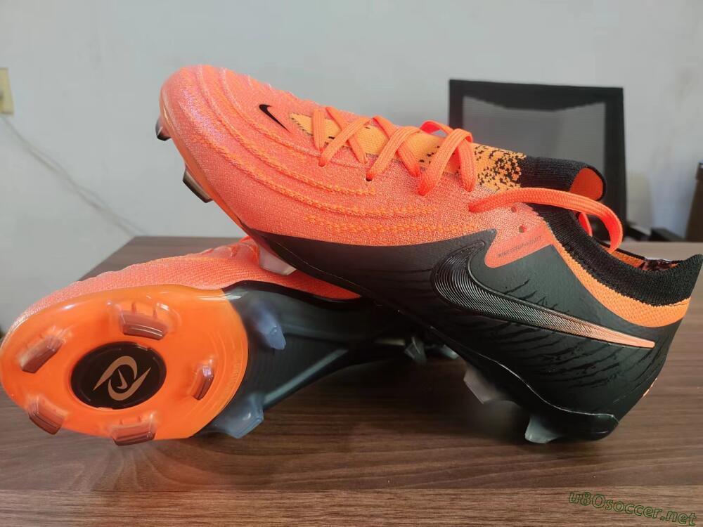 Unisex Nike Phantom Luna Elite FG Football Boots - Orange/Black