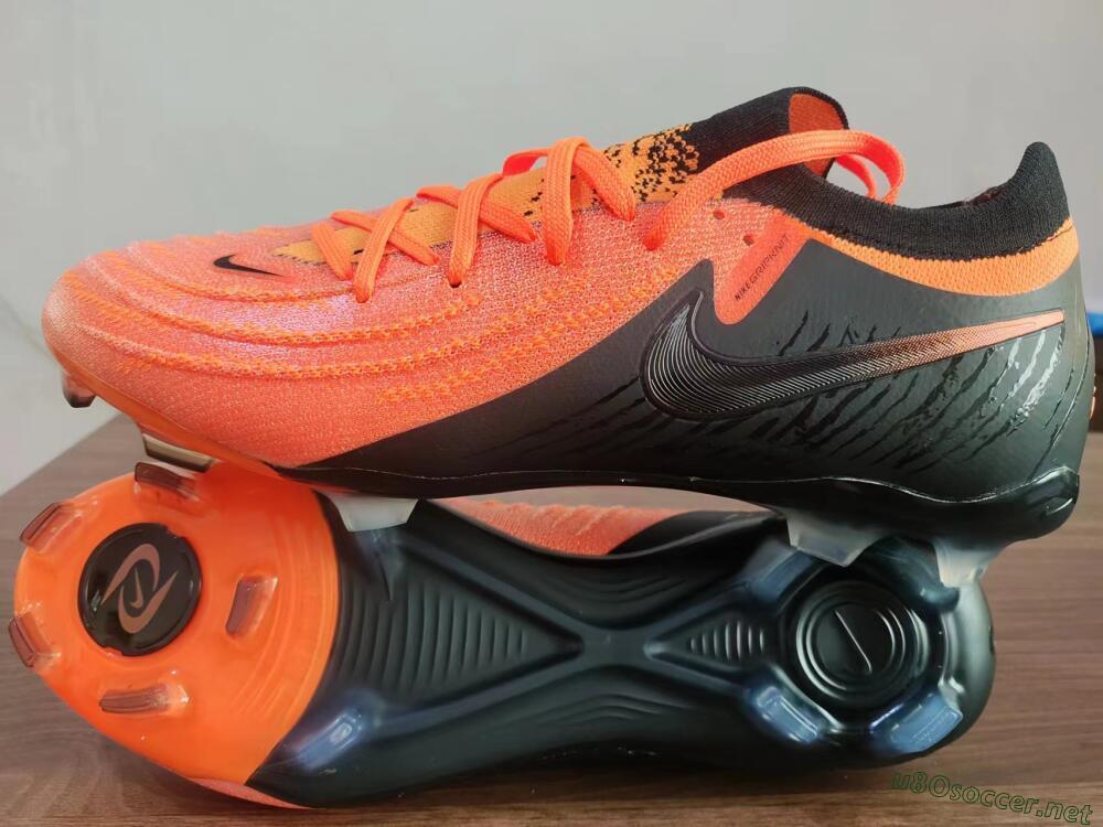 Unisex Nike Phantom Luna Elite FG Football Boots - Orange/Black