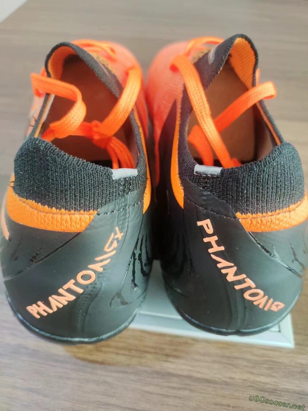 Unisex Nike Phantom Luna Elite FG Football Boots - Orange/Black