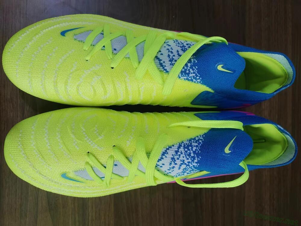 Unisex Nike Phantom Luna Elite FG Football Boots - Yellow/Blue/Pink