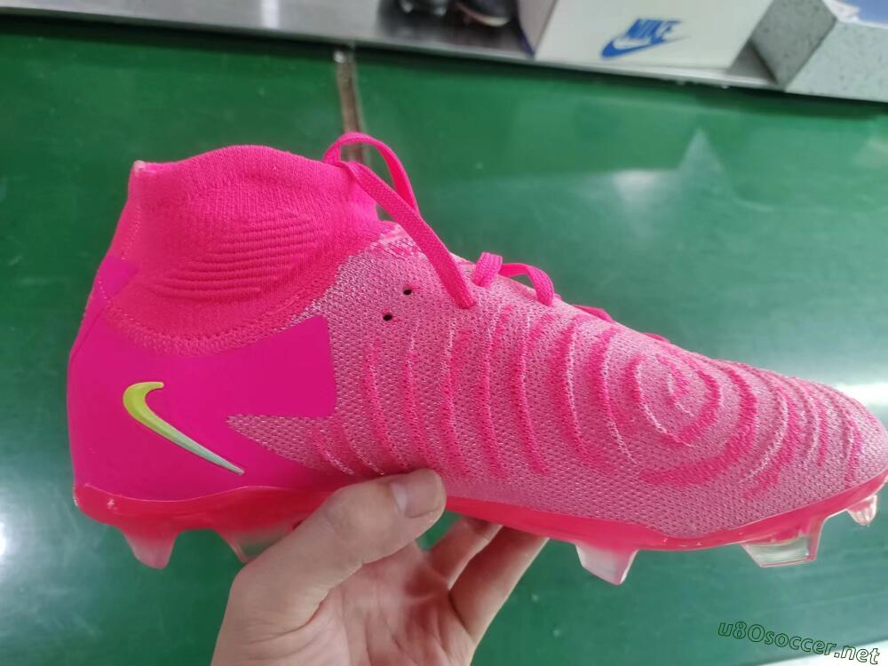 Unisex Nike Phantom Luna Elite NU FG Football Boots - Pink/Yellow/Jade