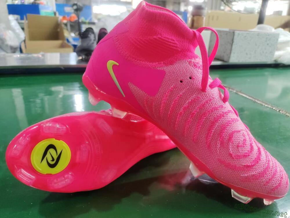Unisex Nike Phantom Luna Elite NU FG Football Boots - Pink/Yellow/Jade