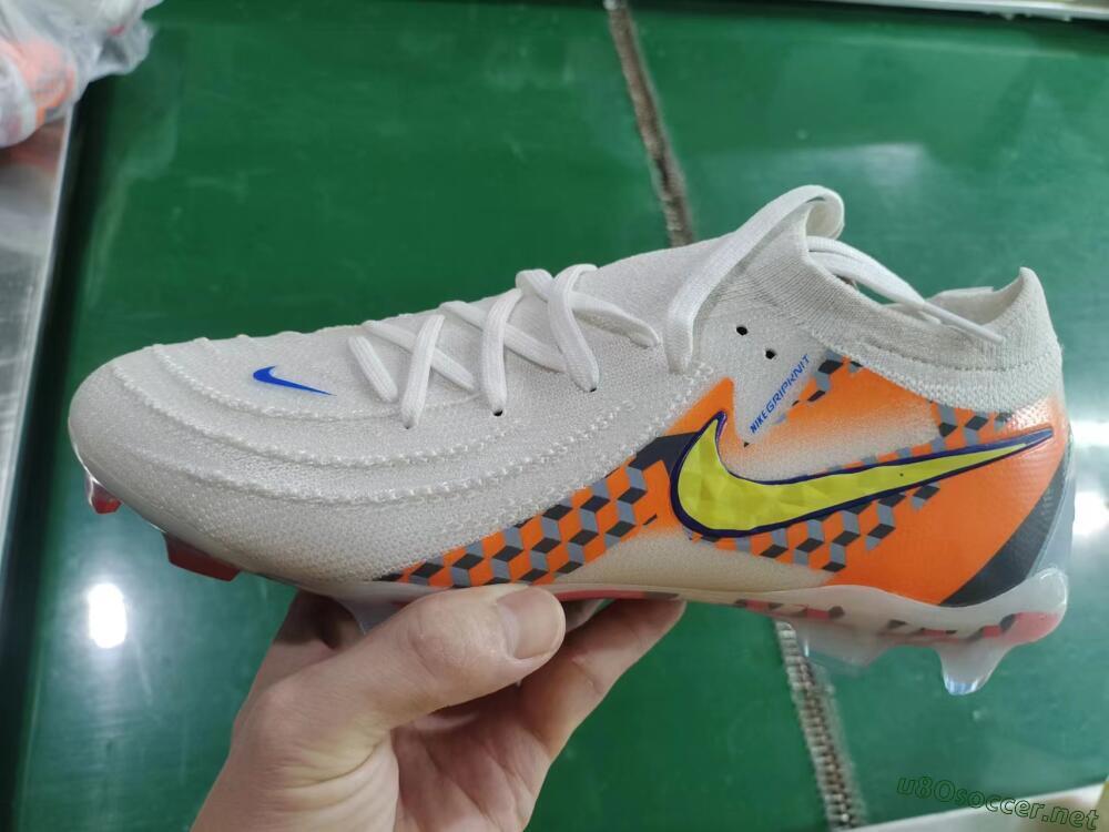 Men's Nike Phantom Luna 2 Elite Olympics 2024 FG Football Boots - White/Multicolor