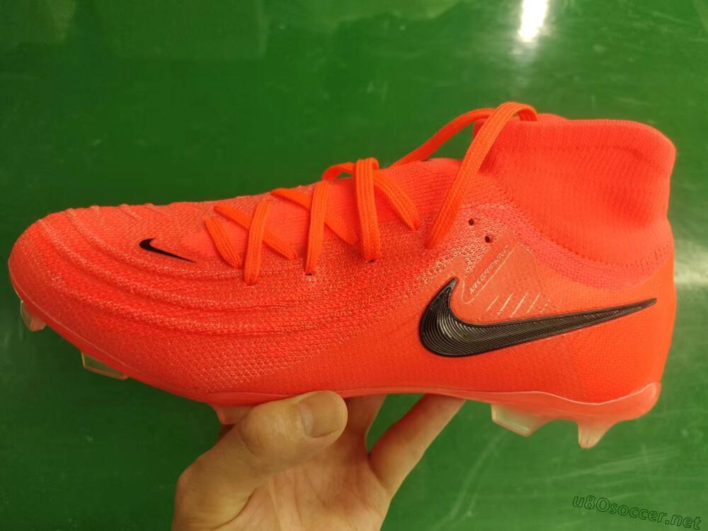 Unisex Nike Phantom Luna 2 Elite LV8 FG Football Boots - Red/Black/Pink
