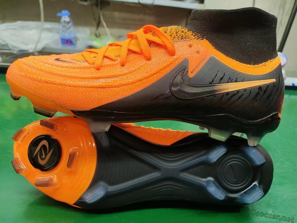 Unisex Nike Phantom Luna Elite NU FG Football Boots - Orange/Black