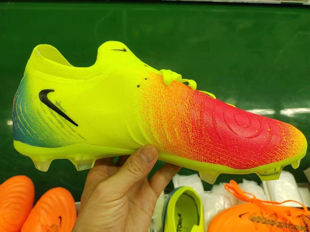 Men's Nike Phantom Luna Elite NU FG Football Boots - Yellow/Black/Orange