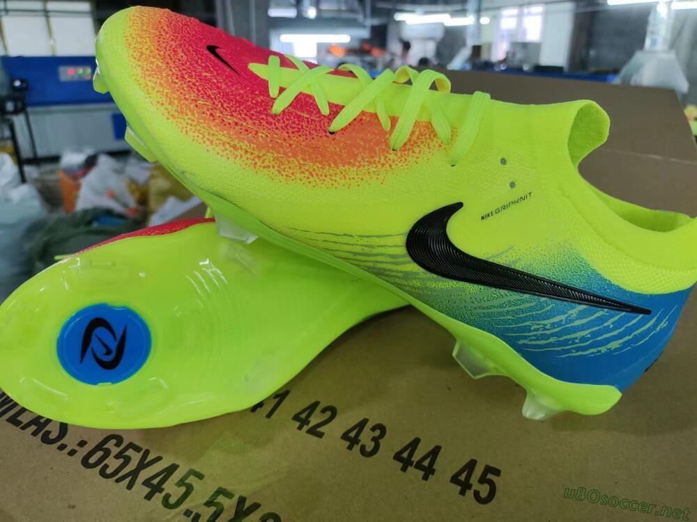 Men's Nike Phantom Luna Elite NU FG Football Boots - Yellow/Black/Orange