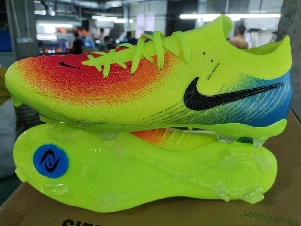 Men's Nike Phantom Luna Elite NU FG Football Boots - Yellow/Black/Orange