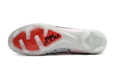 Men's Nike Air Zoom Mercurial Superfly 9 Elite FG Football Boots - White/Pink/Black