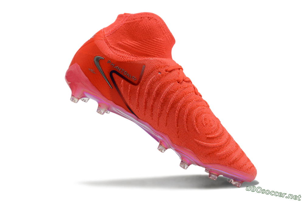 Men's Nike Phantom Luna Elite AG Football Boots - Red/Silver/Gold 4