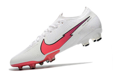 Men's Nike Air Zoom Mercurial Vapor 13 Elite FG Football Boots - White/Red/Blue