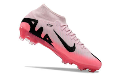 Men's Nike Air Zoom Mercurial Superfly 9 Academy FG Football Boots - Pink/Black