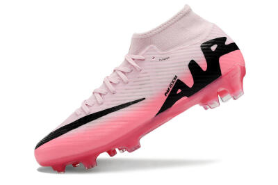 Men's Nike Air Zoom Mercurial Superfly 9 Academy FG Football Boots - Pink/Black
